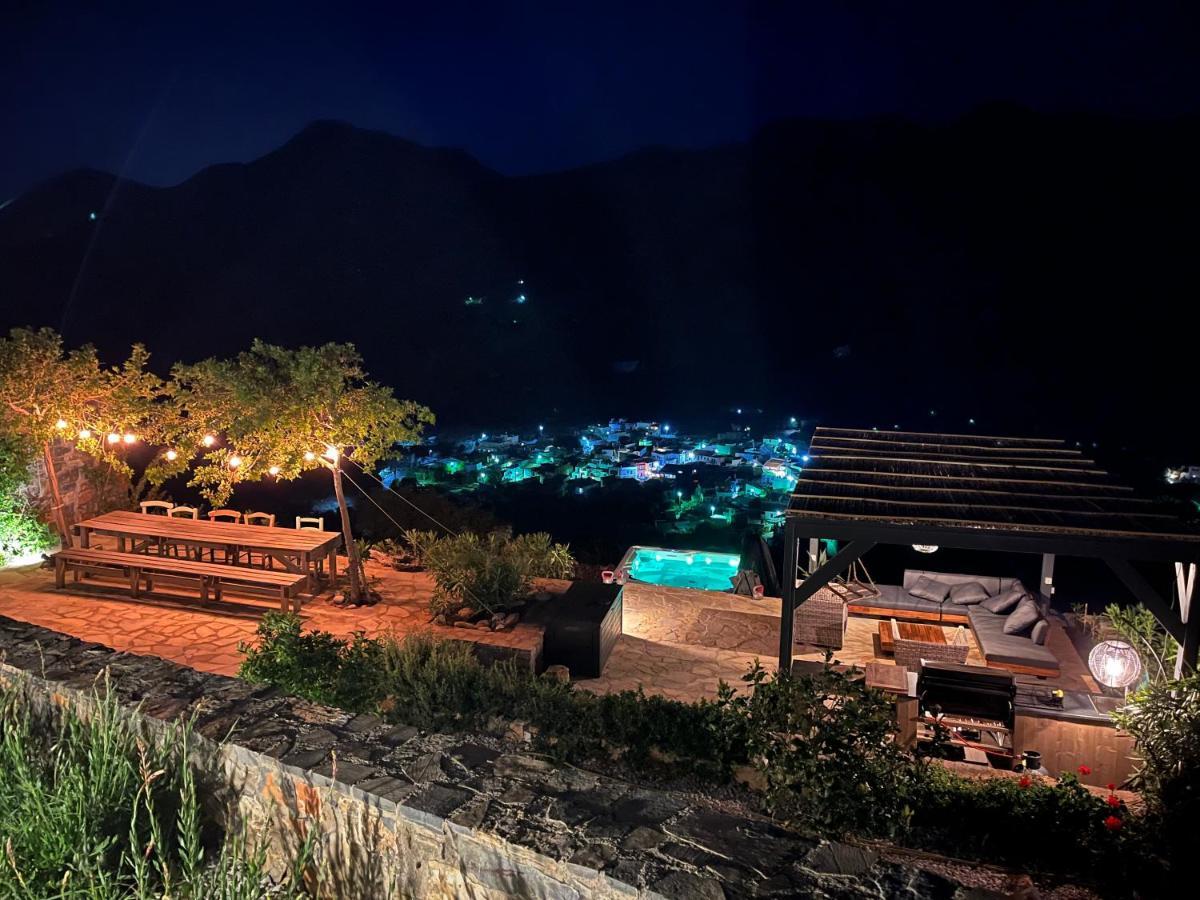 Villa Estee, Luxury Villa With Private Infinity Pool And Jacuzzi Elounda Exterior foto